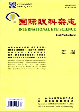国际眼科杂志杂志