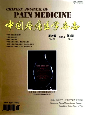 中国疼痛医学杂志杂志