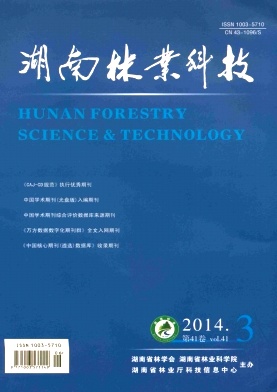湖南林业科技杂志