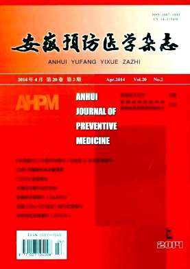 安徽预防医学杂志杂志