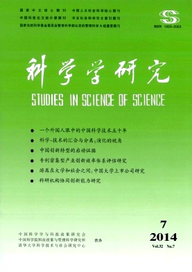 科学学研究杂志