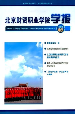 北京财贸职业学院学报杂志